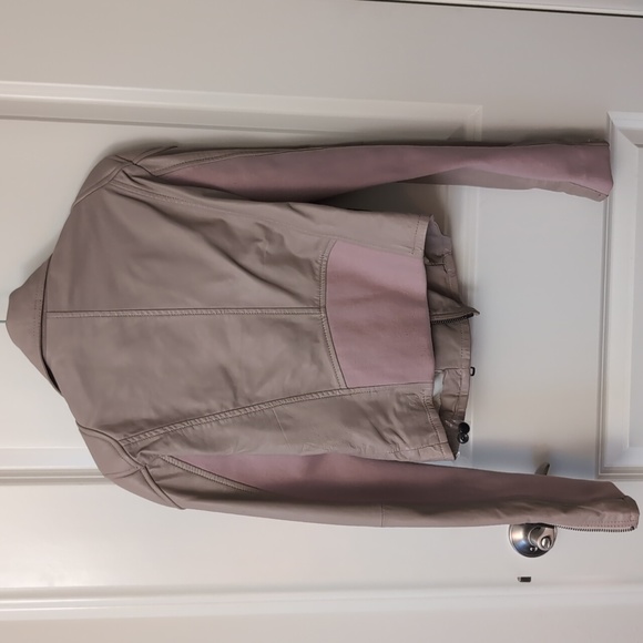 Superdry mini victory biker leather jacket - Picture 5 of 8